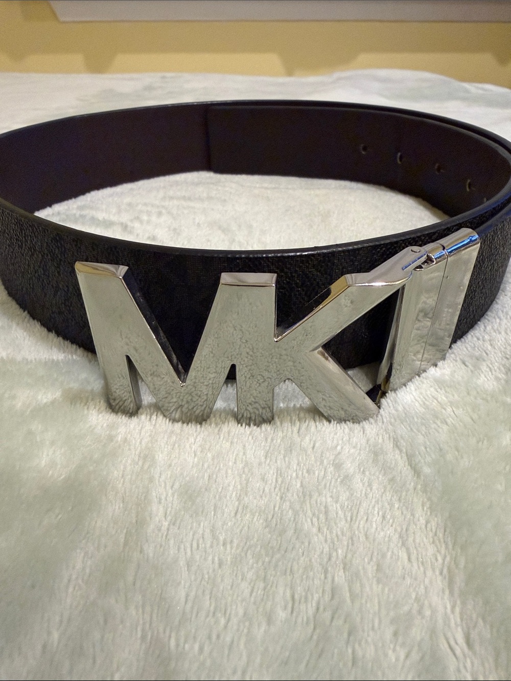 Women's Grey MK Belt